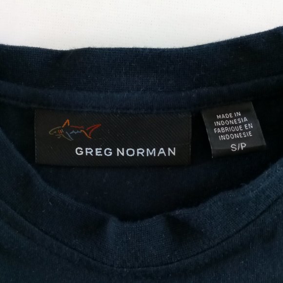 Greg Norman navy T-shirt - Picture 6 of 8